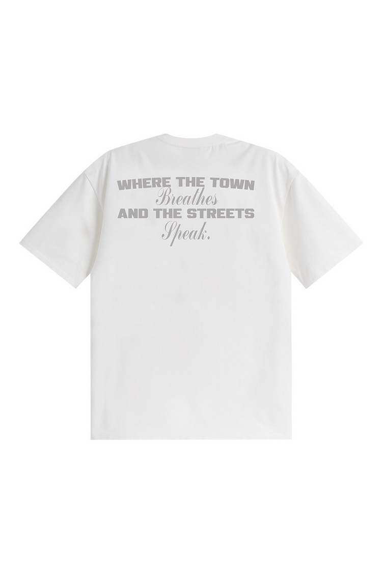 Back Print Graphic Tee — Loopsoon — view 5