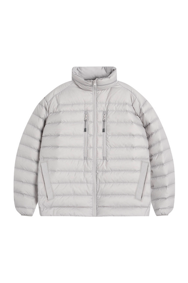 Quilted Down Puffer Jacket — Loopsoon — view 5