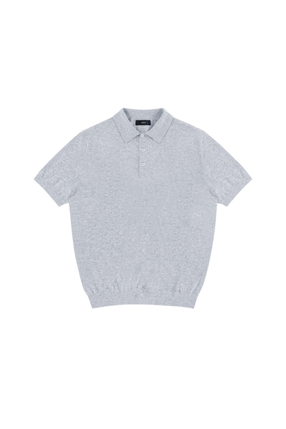 Linen Knit Polo Shirt