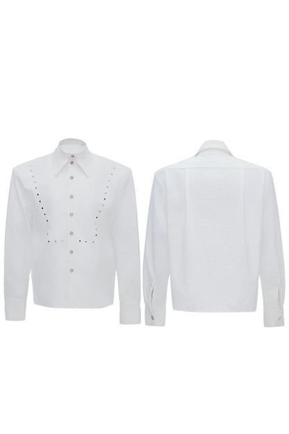 Layered Linen Shirt