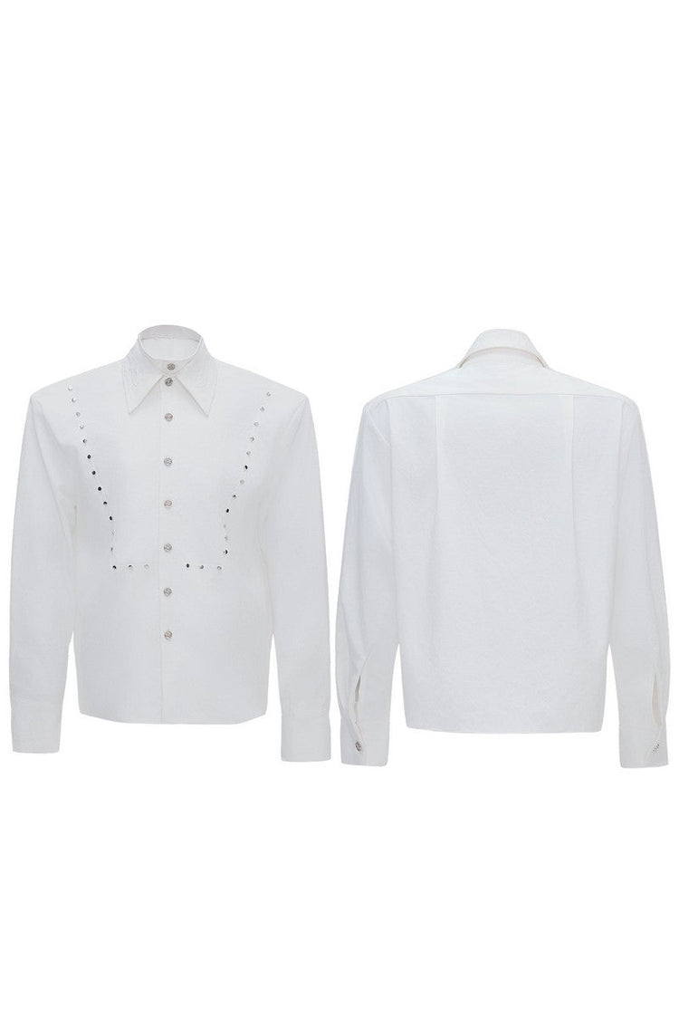 Layered Linen Shirt — Argue Culture — view 6