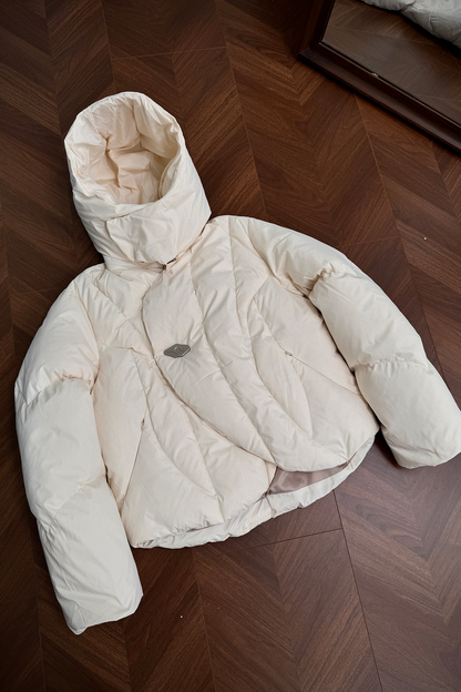 Quilted Down Puffer Jacket