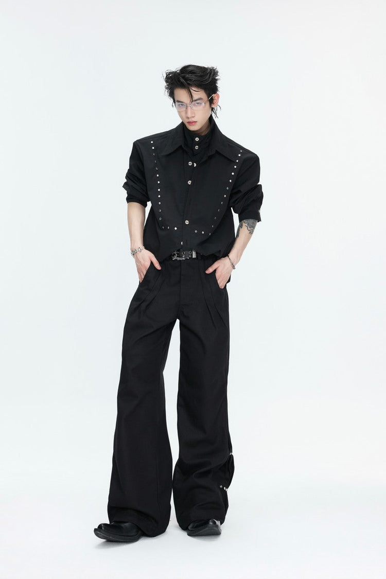 Layered Linen Shirt — Argue Culture — view 5
