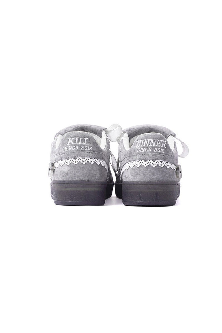 Grey Dexter Shoes — Killwinner — view 2
