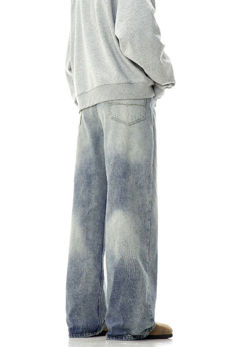 Retro Washed Oversized Jeans — Trenqor Basics — view 5