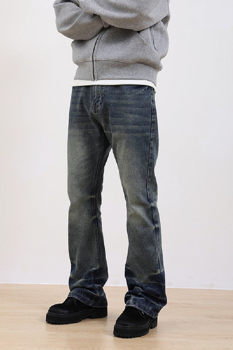 Washed Flared Jeans — Trenqor Basics