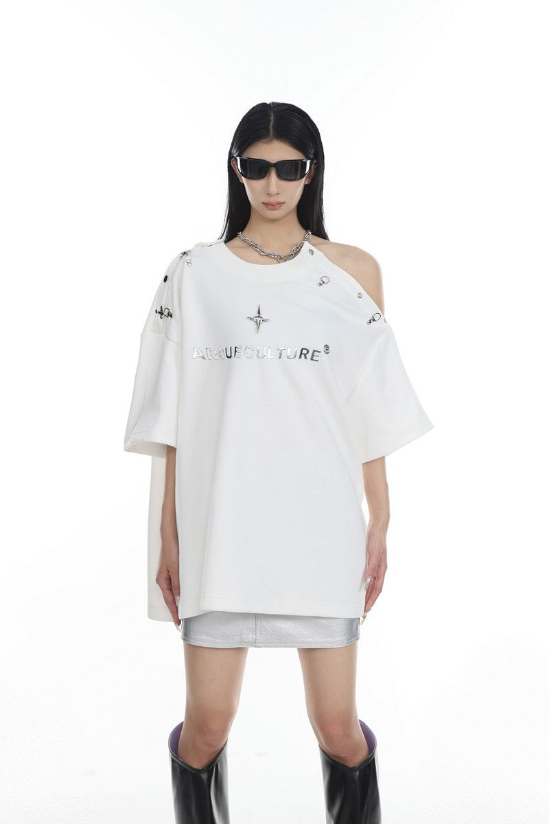 Metal Logo Tee — Argue Culture — view 6