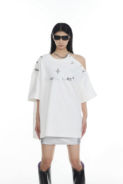 Metal Logo Tee — Argue Culture — view 6