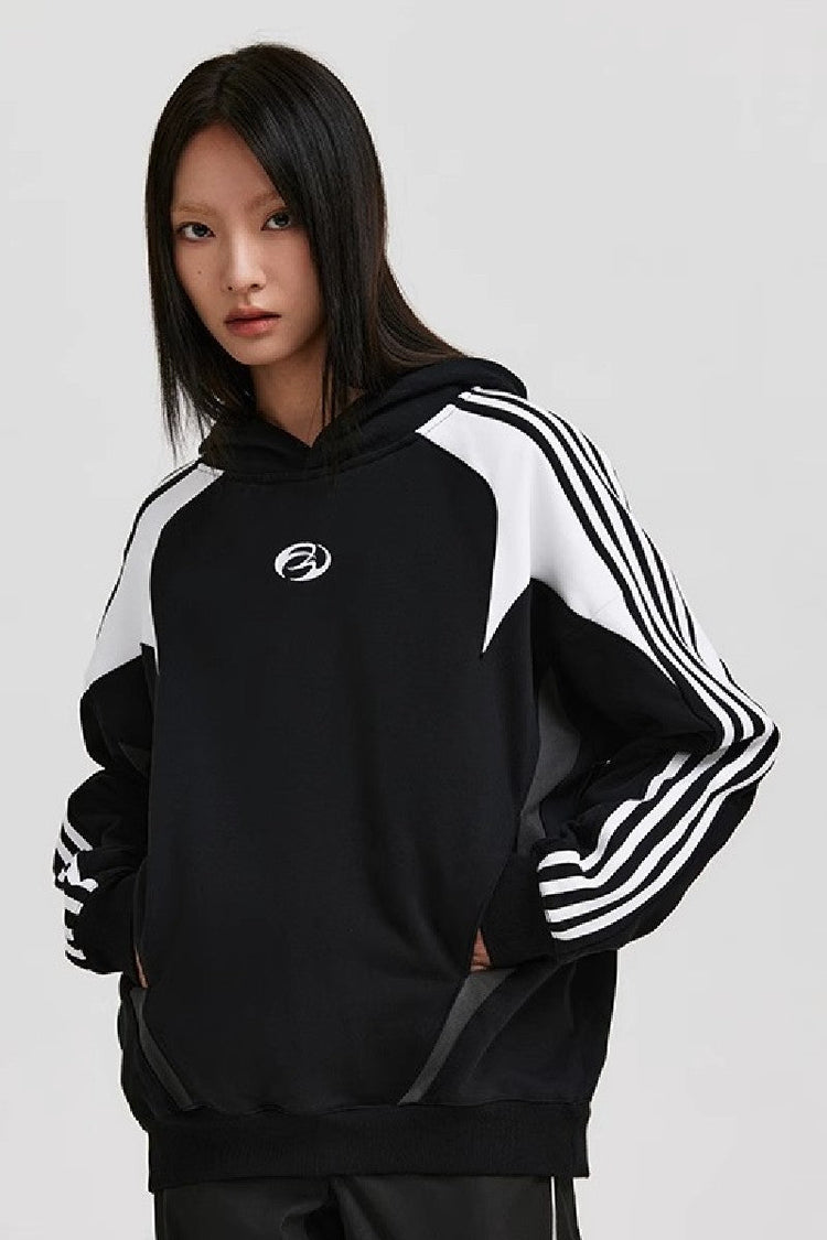 Logo Contrast Hoodie — Antidote — view 4