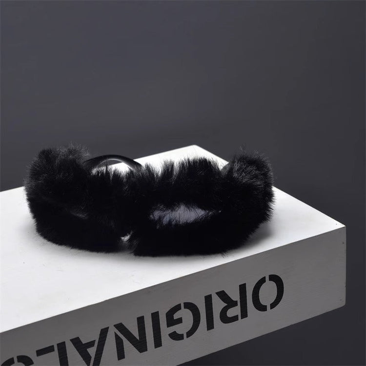 Furry Narrow Sunglasses — Trenqor Basics — view 2