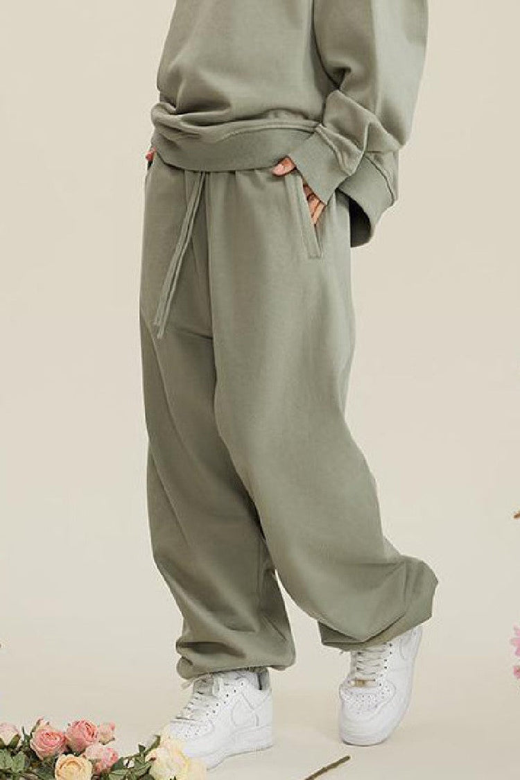 440G Solid Basic Sweatpants — Bethrived — view 11
