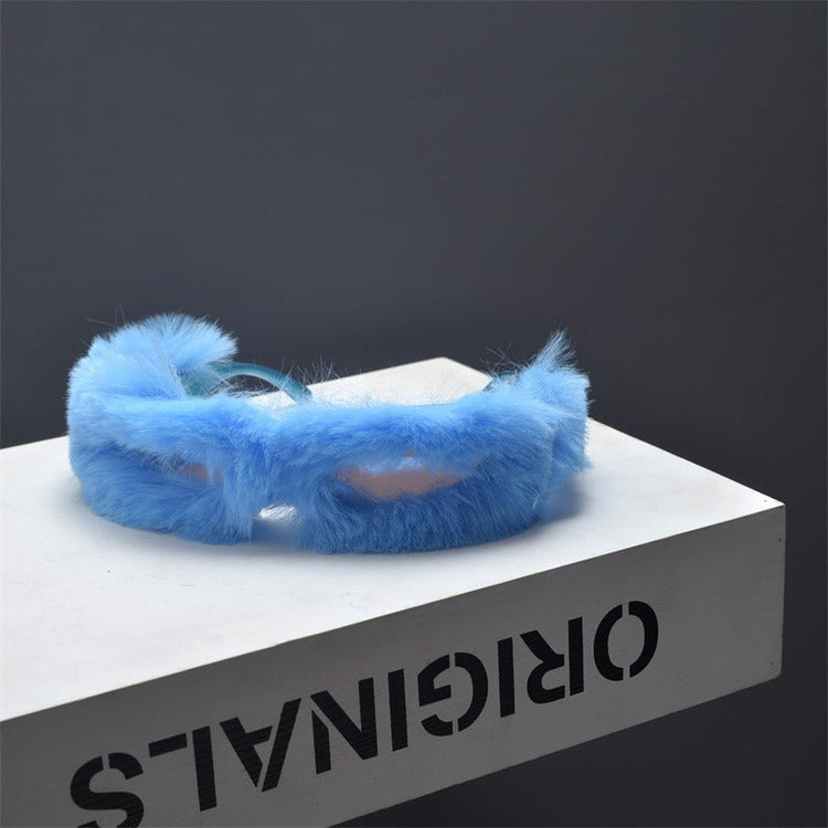 Furry Narrow Sunglasses — Trenqor Basics — view 4