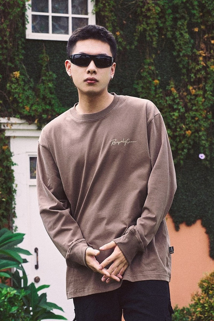 Signature Logo L/S Tee — Remedy — view 3