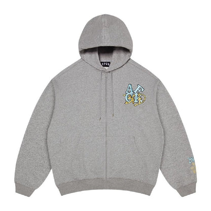 Logo Zip-Up Hoodie