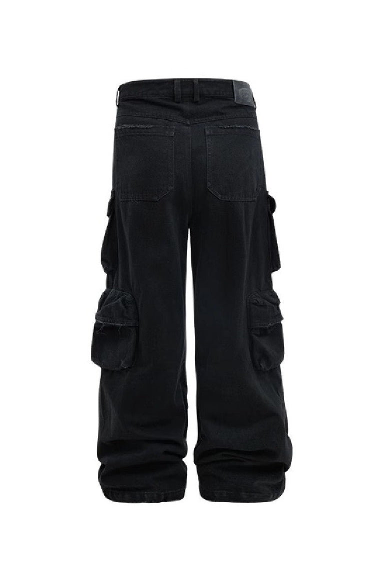 Multi Pocket Cargo Jeans — Antidote — view 7