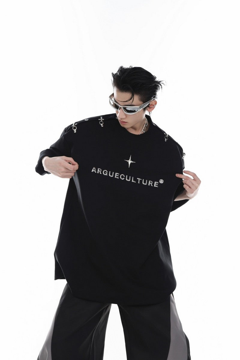Metal Logo Tee — Argue Culture
