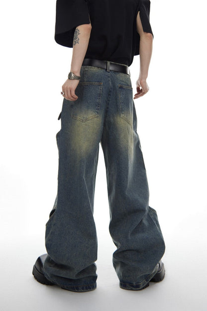 Buttons Oversized Denim
