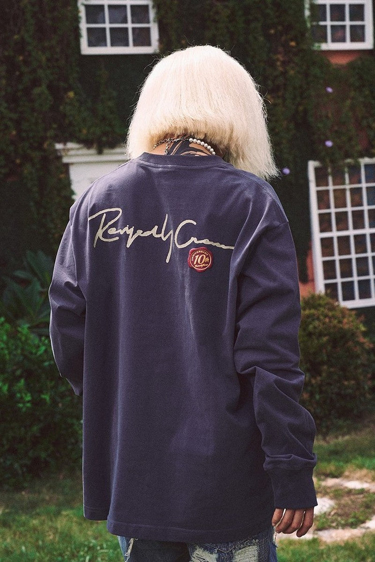 Signature Logo L/S Tee — Remedy — view 4