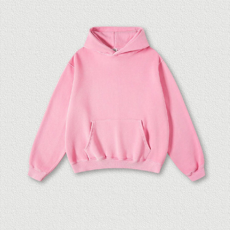 355G Washed Fleece Hoodie — Bethrived — view 15