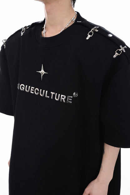Metal Logo Tee — Argue Culture — view 2
