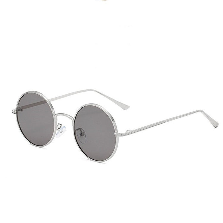 Retro Round Sunglasses — Trenqor Basics — view 6