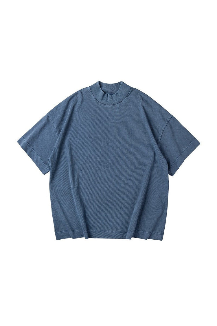 Oversized High Collar Tee v5 — IDLT — view 9