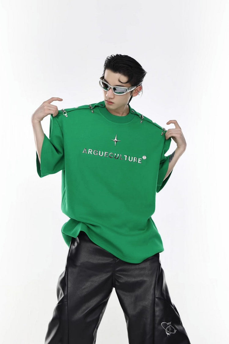 Metal Logo Tee — Argue Culture — view 10