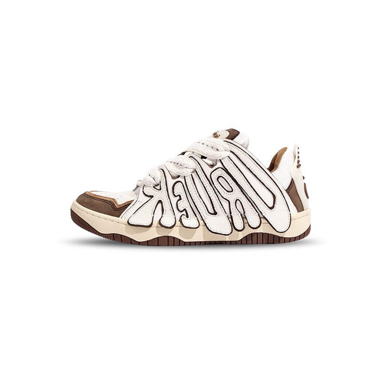 Skater 001 Mocha Shoes — Old Order — view 3