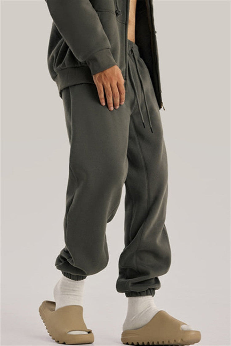 345G Basic Fleece Sweatpants — Bethrived — view 2