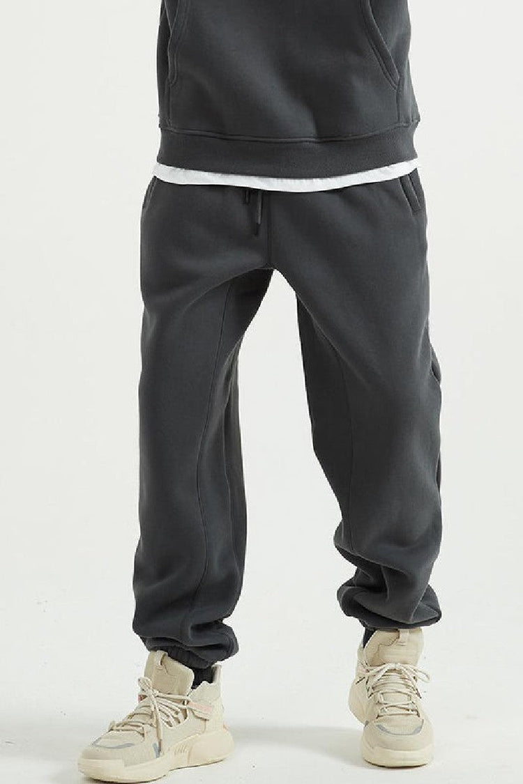 345G Basic Fleece Sweatpants — Bethrived — view 3