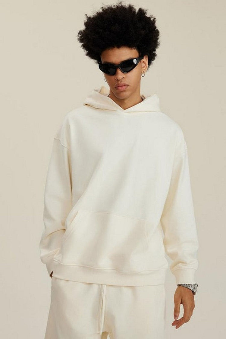445G Solid Basic Hoodie — Bethrived — view 9