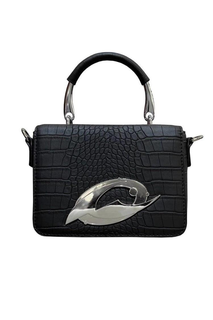 Crocodile Pattern Squared Bag — Cultivator