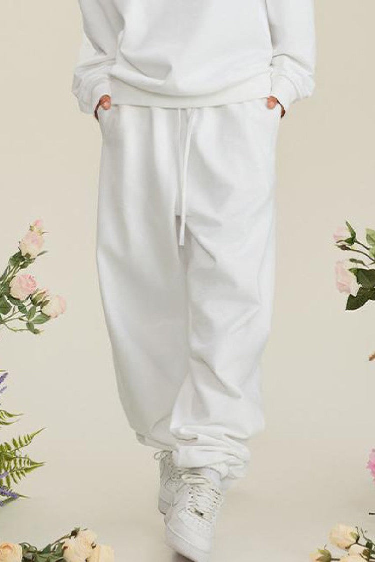 440G Solid Basic Sweatpants — Bethrived — view 4